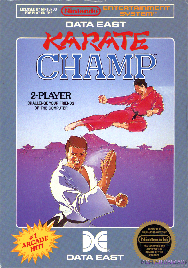 Karate Champ Cover Art: Karate Champ Cover Art:
