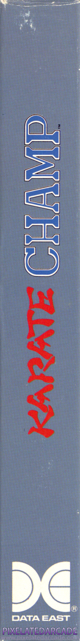 Karate Champ Cover Art: Right Spine Karate Champ Cover Art: Right Spine