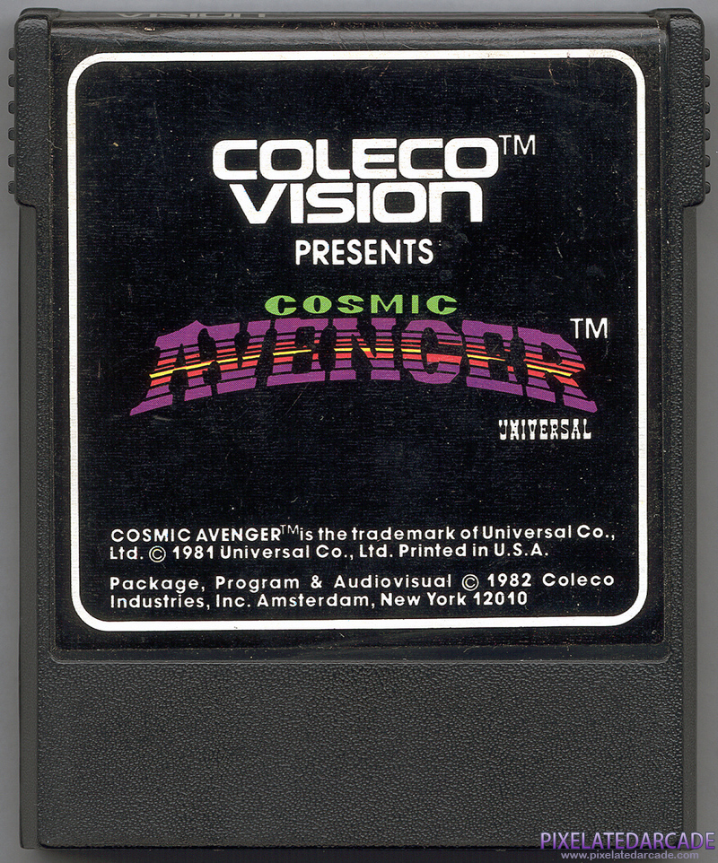 Cosmic Avenger Cover Art: Front Cosmic Avenger Cover Art: Front