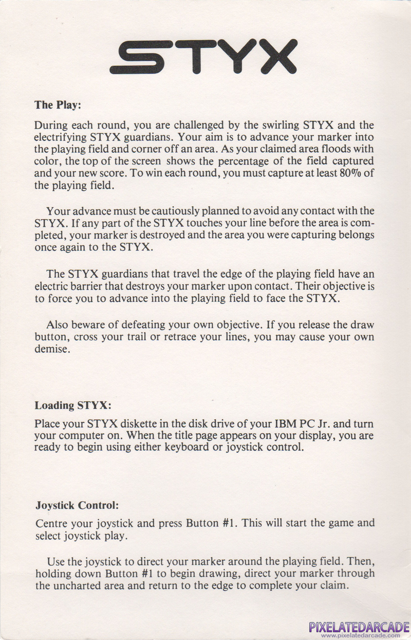 Styx Cover Art: Left Side