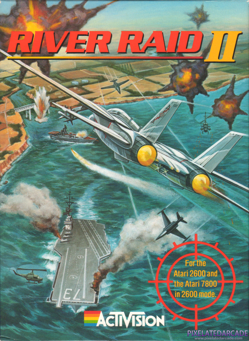 River Raid II Cover Art: River Raid II Cover Art: