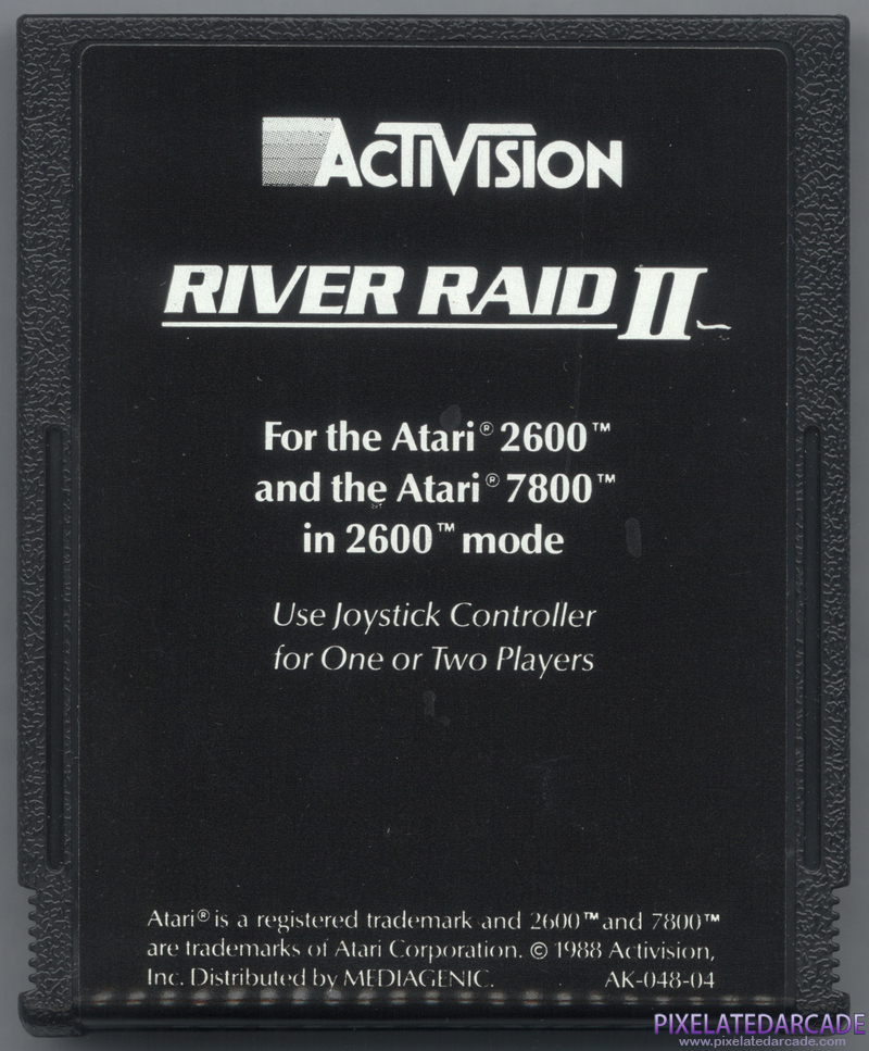 River Raid II Cover Art: Front River Raid II Cover Art: Front