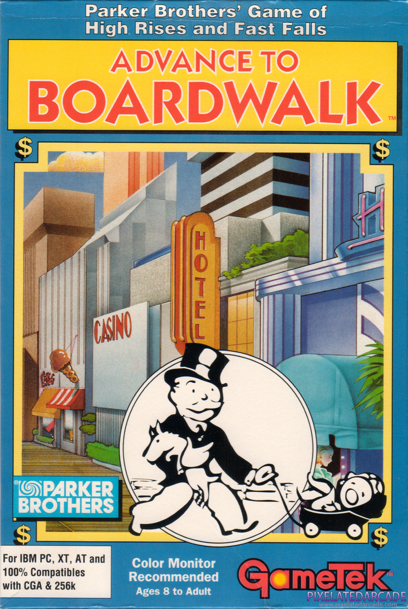 Advance to Boardwalk Cover Art: Advance to Boardwalk Cover Art:
