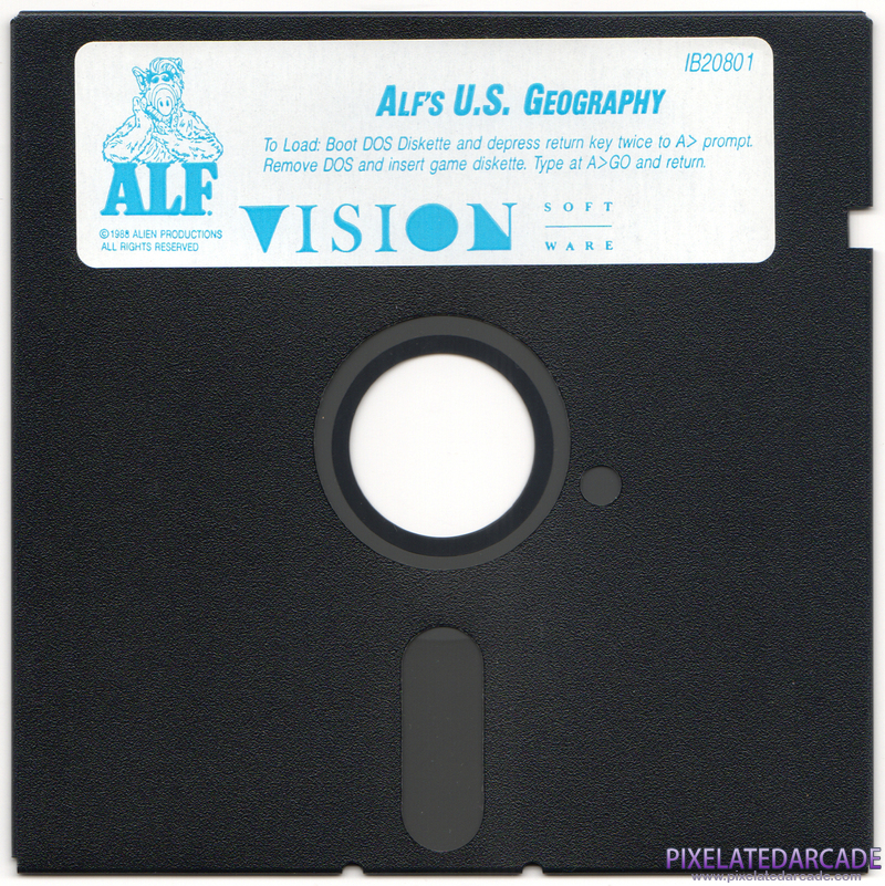 ALF's U.S. Geography Cover Art: ALF's U.S. Geography Cover Art: