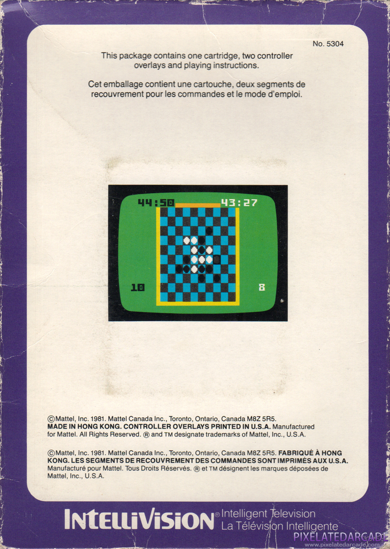 Reversi Cover Art: Reversi Cover Art: