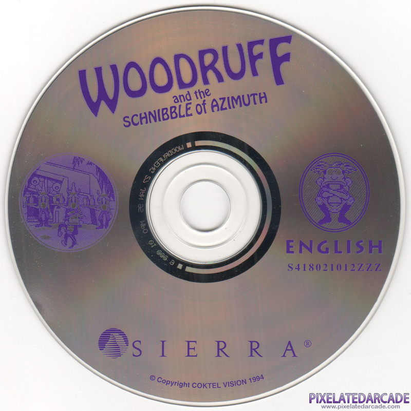 Bizarre Adventures of Woodruff and the Schnibble, The Cover Art: 
