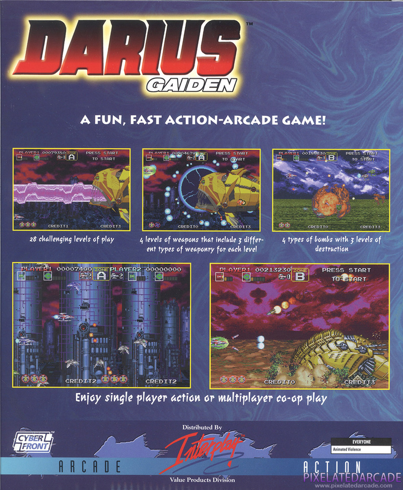 Darius Gaiden Cover Art: 