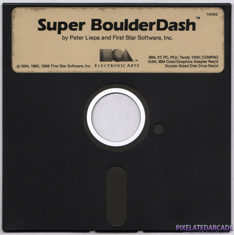 Super Boulder Dash Cover Art: Super Boulder Dash Cover Art: