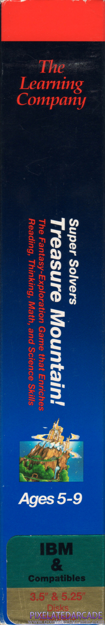 Super Solvers: Treasure Mountain! Cover Art: Left Spine Super Solvers: Treasure Mountain! Cover Art: Left Spine
