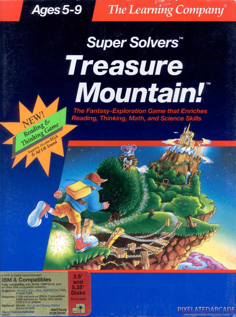 Super Solvers: Treasure Mountain! Cover Art: Super Solvers: Treasure Mountain! Cover Art: