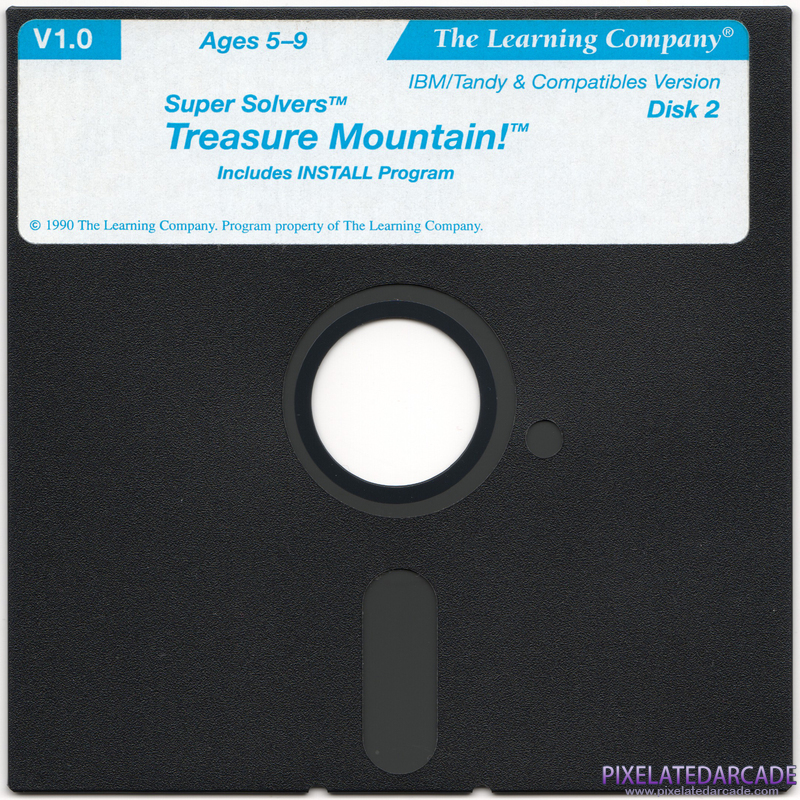 Super Solvers: Treasure Mountain! Cover Art: Disk 2 of 2 Super Solvers: Treasure Mountain! Cover Art: Disk 2 of 2