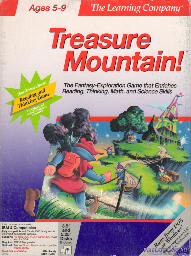 Super Solvers: Treasure Mountain! Cover Art: 
