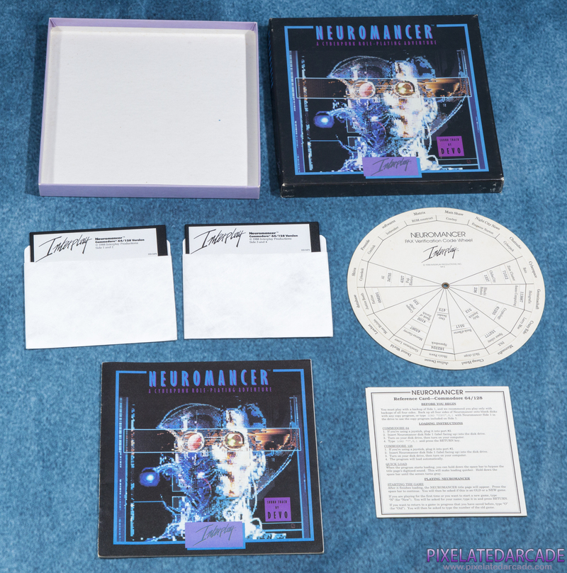 Neuromancer Cover Art: Box and Contents