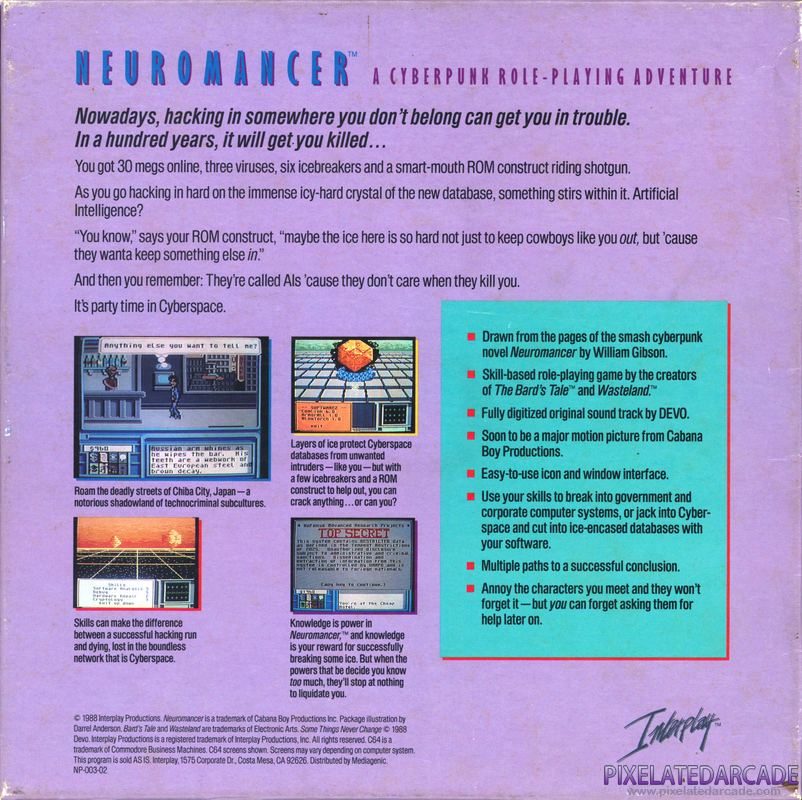 Neuromancer Cover Art: 