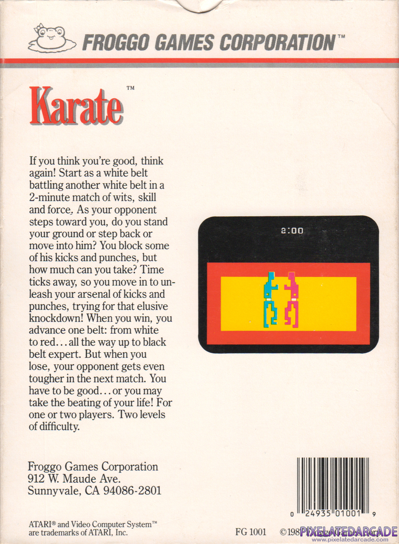 Karate Cover Art: Karate Cover Art:
