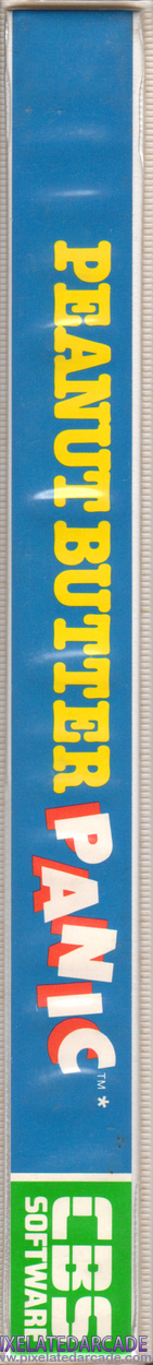Peanut Butter Panic Cover Art: Case Spine Peanut Butter Panic Cover Art: Case Spine