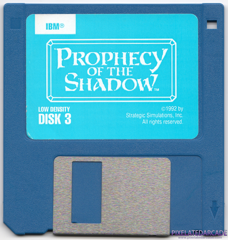 Prophecy of the Shadow Cover Art: Disk 3 of 3 Prophecy of the Shadow Cover Art: Disk 3 of 3