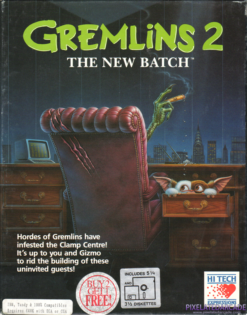 Gremlins 2: The New Batch Cover Art: 