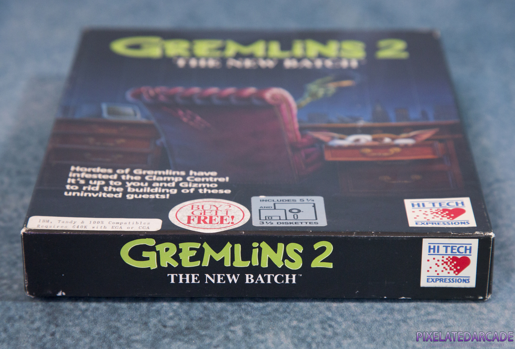 Gremlins 2: The New Batch Cover Art: Box - Bottom