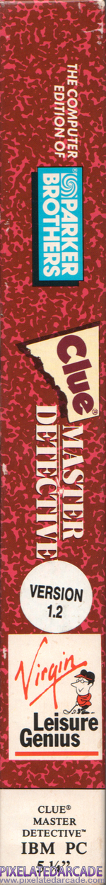 Clue: Master Detective Cover Art: Left Side