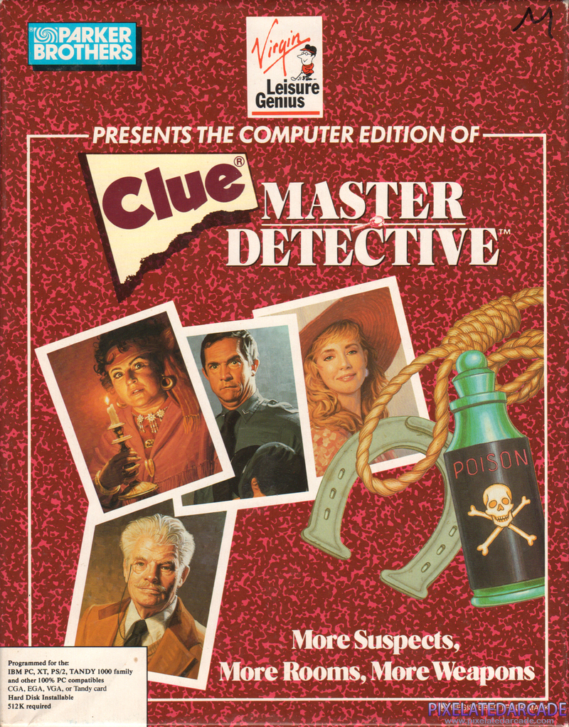 Clue: Master Detective Cover Art: Clue: Master Detective Cover Art: