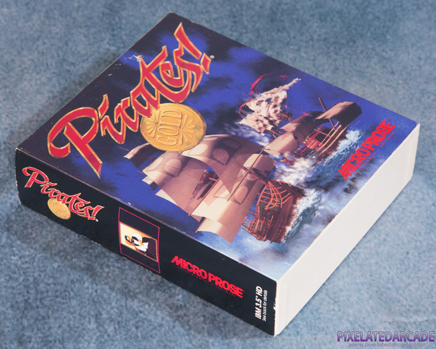 Pirates! Gold Cover Art: Box Pirates! Gold Cover Art: Box