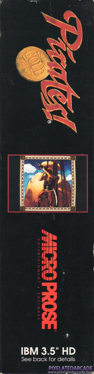 Pirates! Gold Cover Art: Right Side Pirates! Gold Cover Art: Right Side