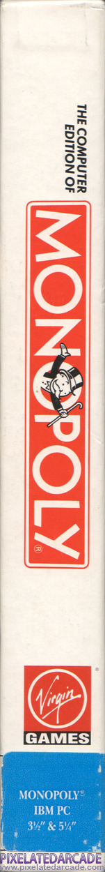 Monopoly Cover Art: Left Side Monopoly Cover Art: Left Side