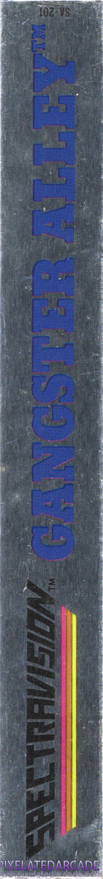 Gangster Alley Cover Art: Right Spine Gangster Alley Cover Art: Right Spine