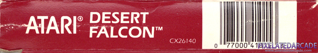 Desert Falcon Cover Art: Bottom Spine Desert Falcon Cover Art: Bottom Spine