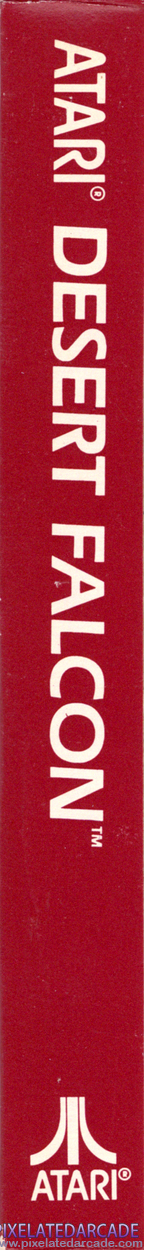Desert Falcon Cover Art: Right Spine Desert Falcon Cover Art: Right Spine