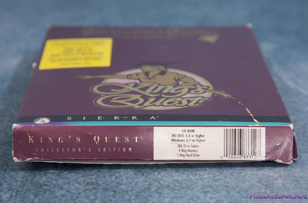 King's Quest: Collector's Edition Cover Art: Box - Bottom King's Quest: Collector's Edition Cover Art: Box - Bottom