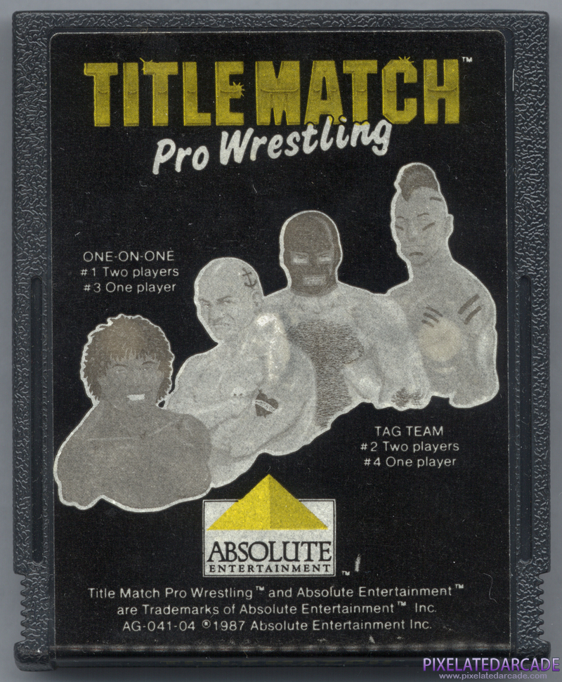 Title Match Pro Wrestling Cover Art: Front Title Match Pro Wrestling Cover Art: Front
