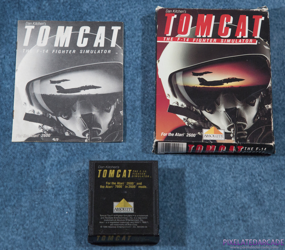 Tomcat: The F-14 Fighter Simulator Cover Art: Box and Contents Tomcat: The F-14 Fighter Simulator Cover Art: Box and Contents