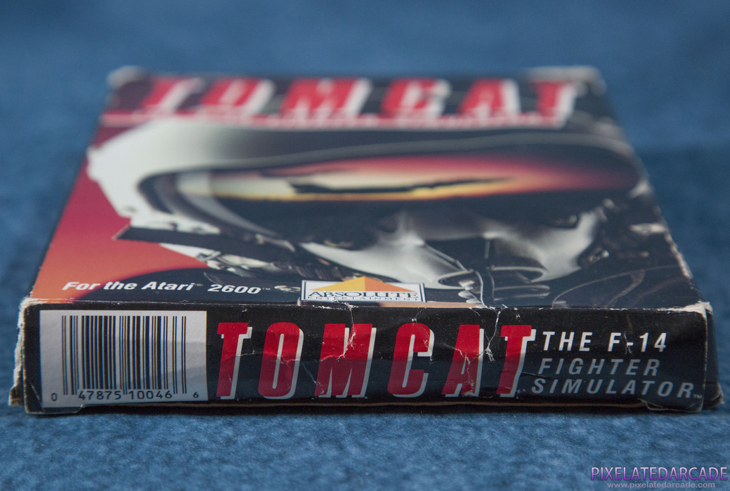 Tomcat: The F-14 Fighter Simulator Cover Art: Box Bottom Spine