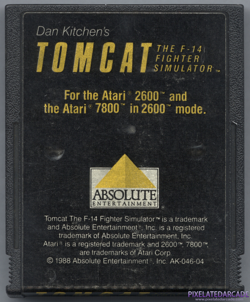 Tomcat: The F-14 Fighter Simulator Cover Art: Front Tomcat: The F-14 Fighter Simulator Cover Art: Front