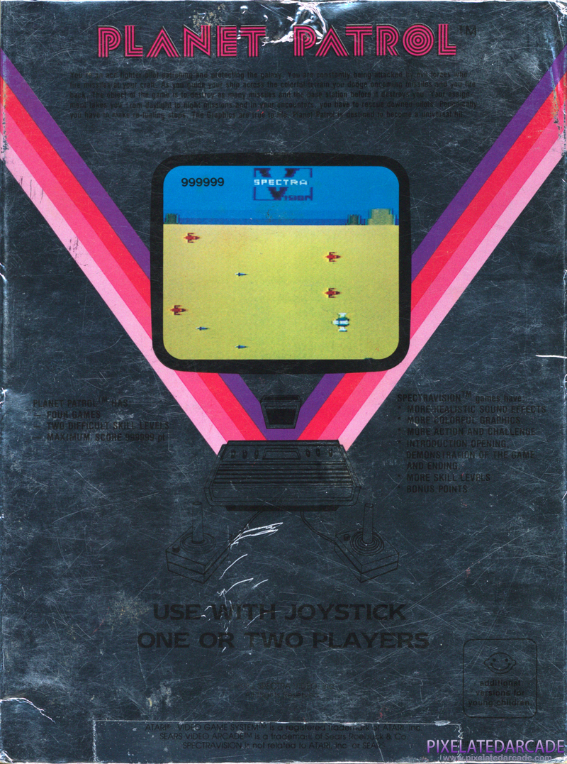 Planet Patrol Cover Art: 