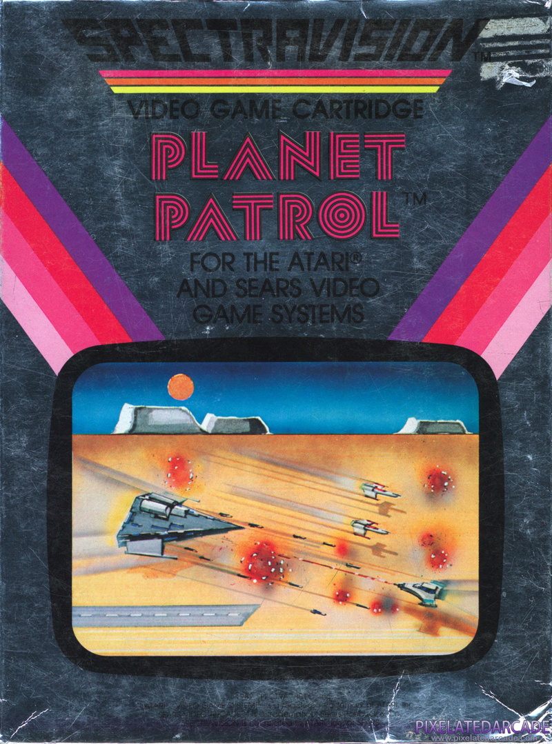 Planet Patrol Cover Art: Planet Patrol Cover Art: