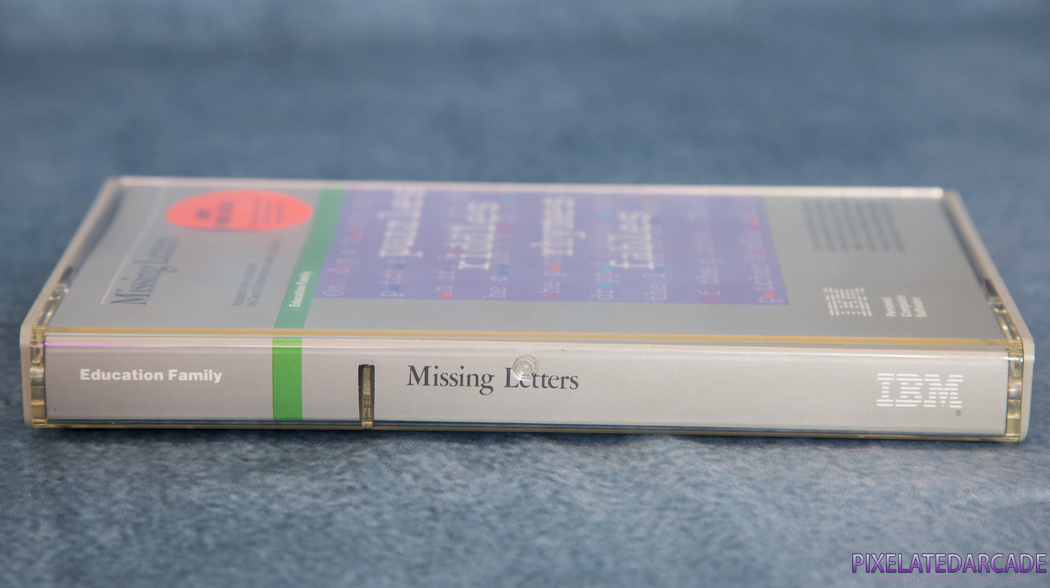Missing Letters Cover Art: Case Side Missing Letters Cover Art: Case Side