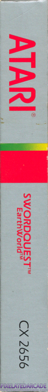 Swordquest: EarthWorld Cover Art: Left Spine Swordquest: EarthWorld Cover Art: Left Spine
