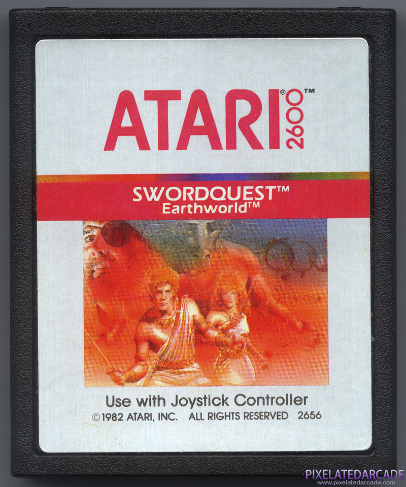 Swordquest: EarthWorld Cover Art: Front Swordquest: EarthWorld Cover Art: Front
