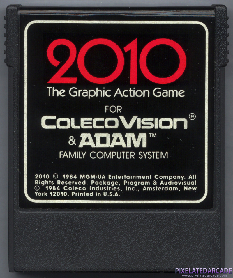 2010: The Graphic Action Game Cover Art: Front 2010: The Graphic Action Game Cover Art: Front
