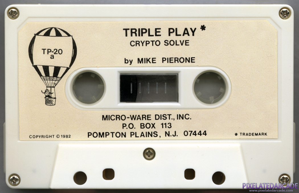 Triple Play Cover Art: Cassette 2 of 2
