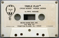 Media (Cassette Tape) - Cassette 1 of 2