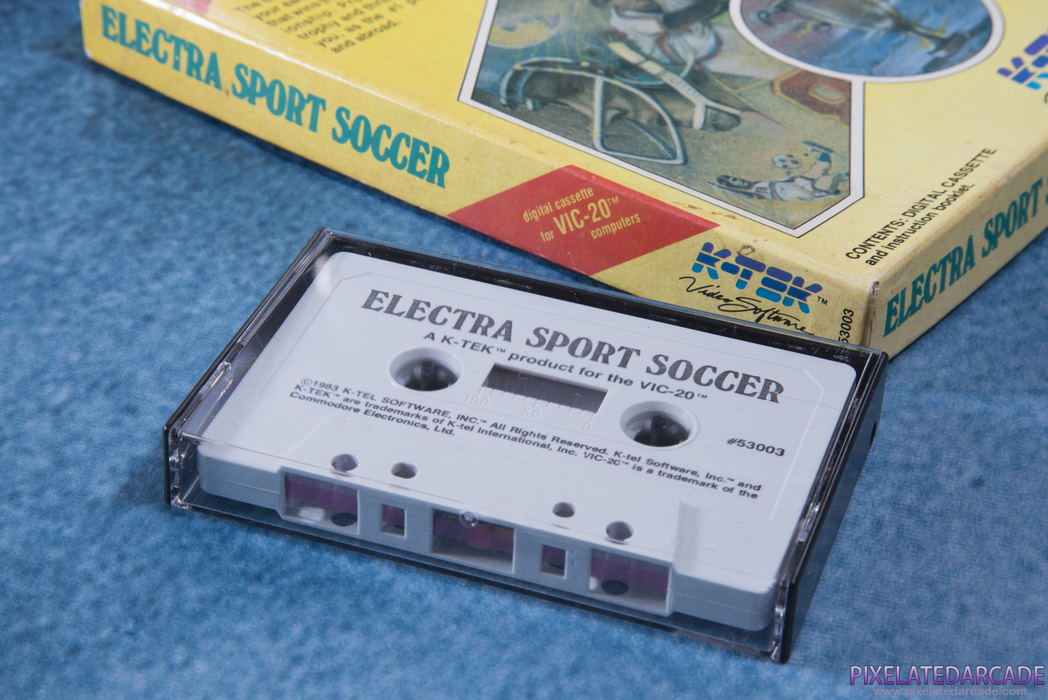 Electra Sport Soccer Cover Art: Casssette and Box