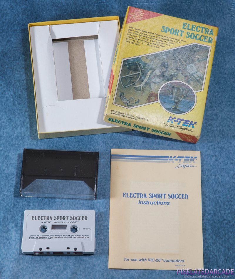 Electra Sport Soccer Cover Art: Box and Contents