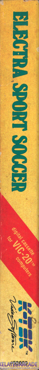 Electra Sport Soccer Cover Art: Left Spine Electra Sport Soccer Cover Art: Left Spine