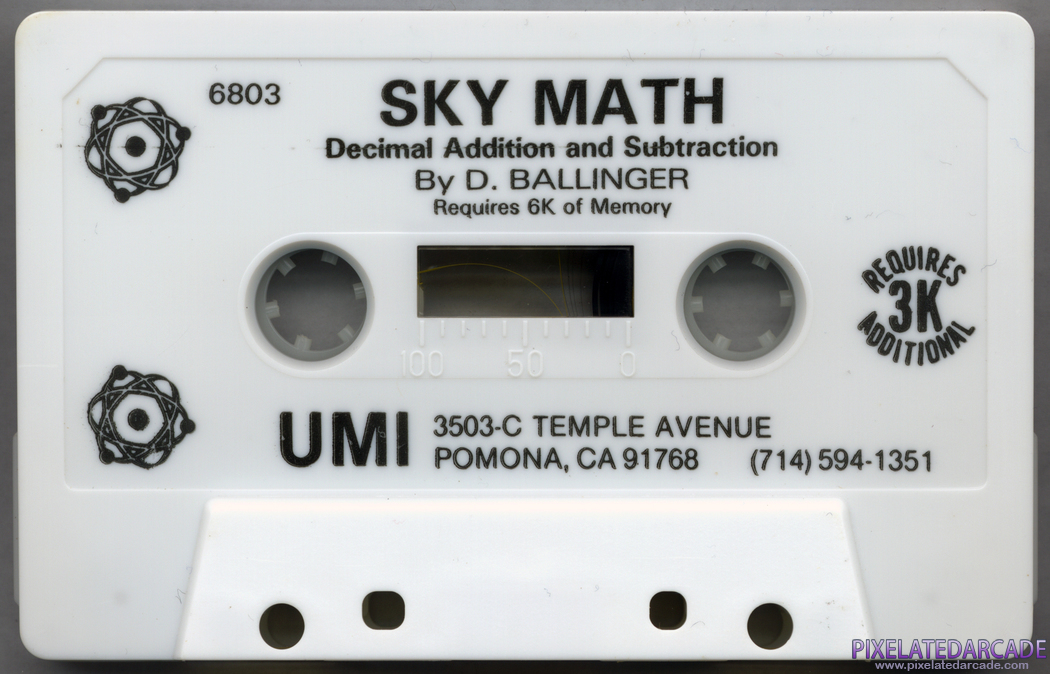 Sky Math Cover Art: Front Sky Math Cover Art: Front