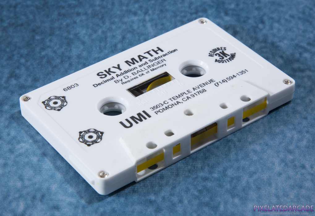 Sky Math Cover Art: Cassette Tape Sky Math Cover Art: Cassette Tape