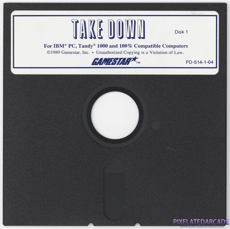 Take Down Cover Art: Disk 1 of 2
